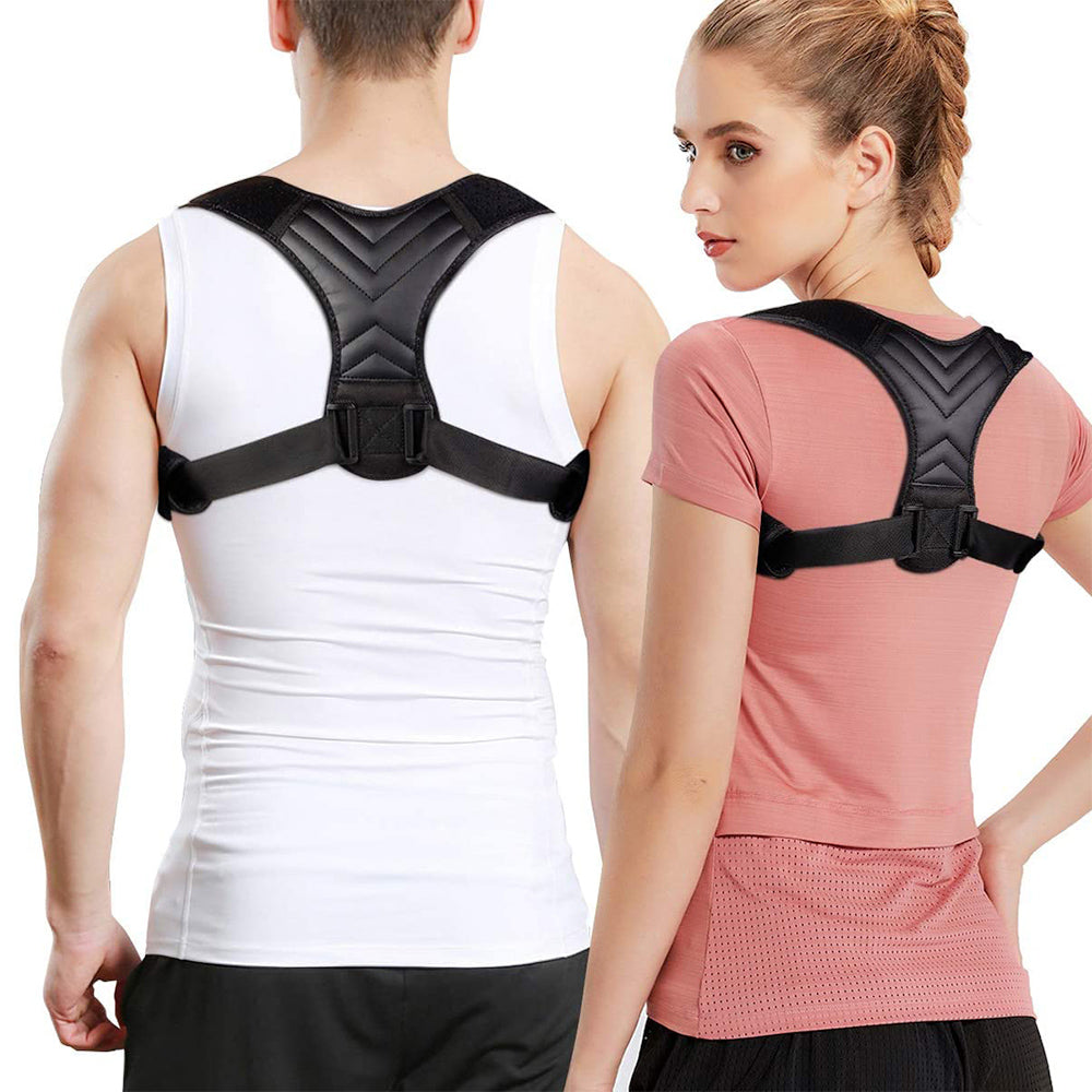 Posture Corrector Back Brace Shoulder Support Adjustable Corset Belt Men  Women