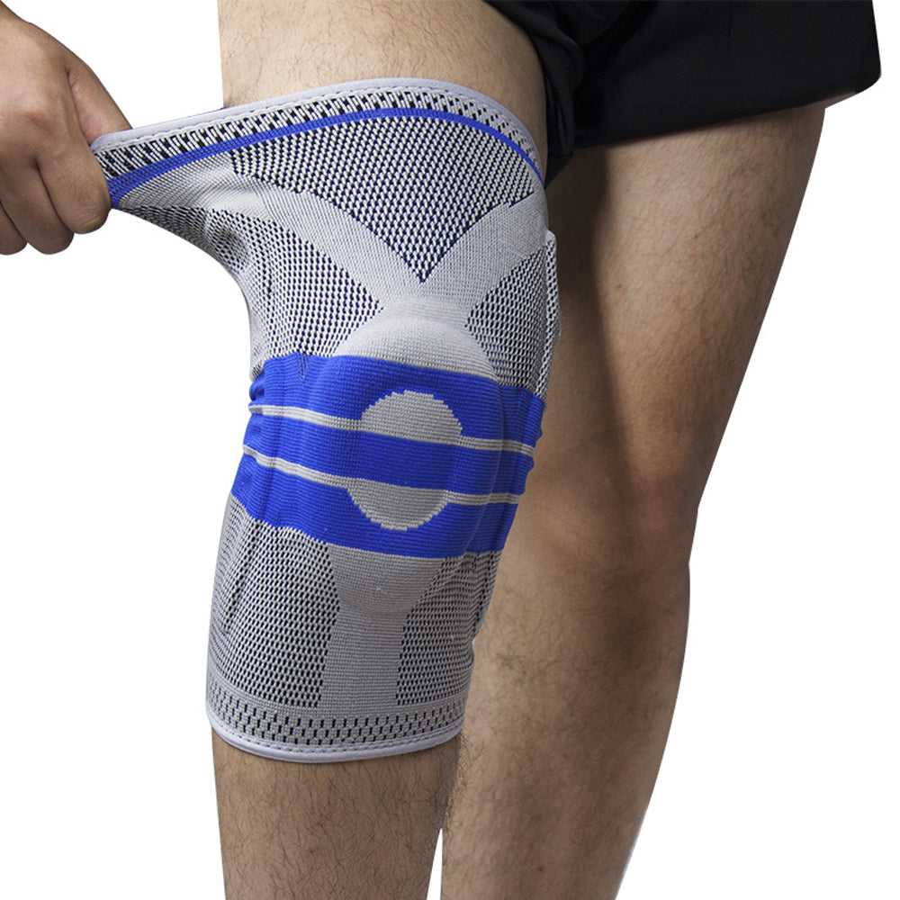 Knee Brace with Side Stabilizers & Patella Gel Pads for Knee Support