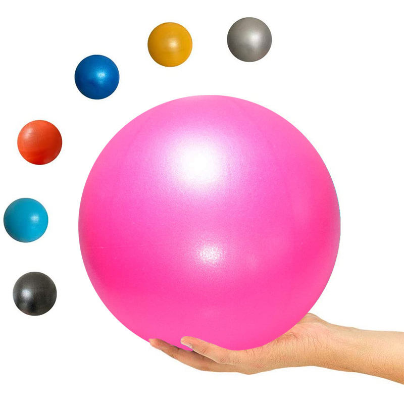 25cm Pilates Ball Explosion-proof Yoga Core Ball Indoor Exercise Balance  Y5A3