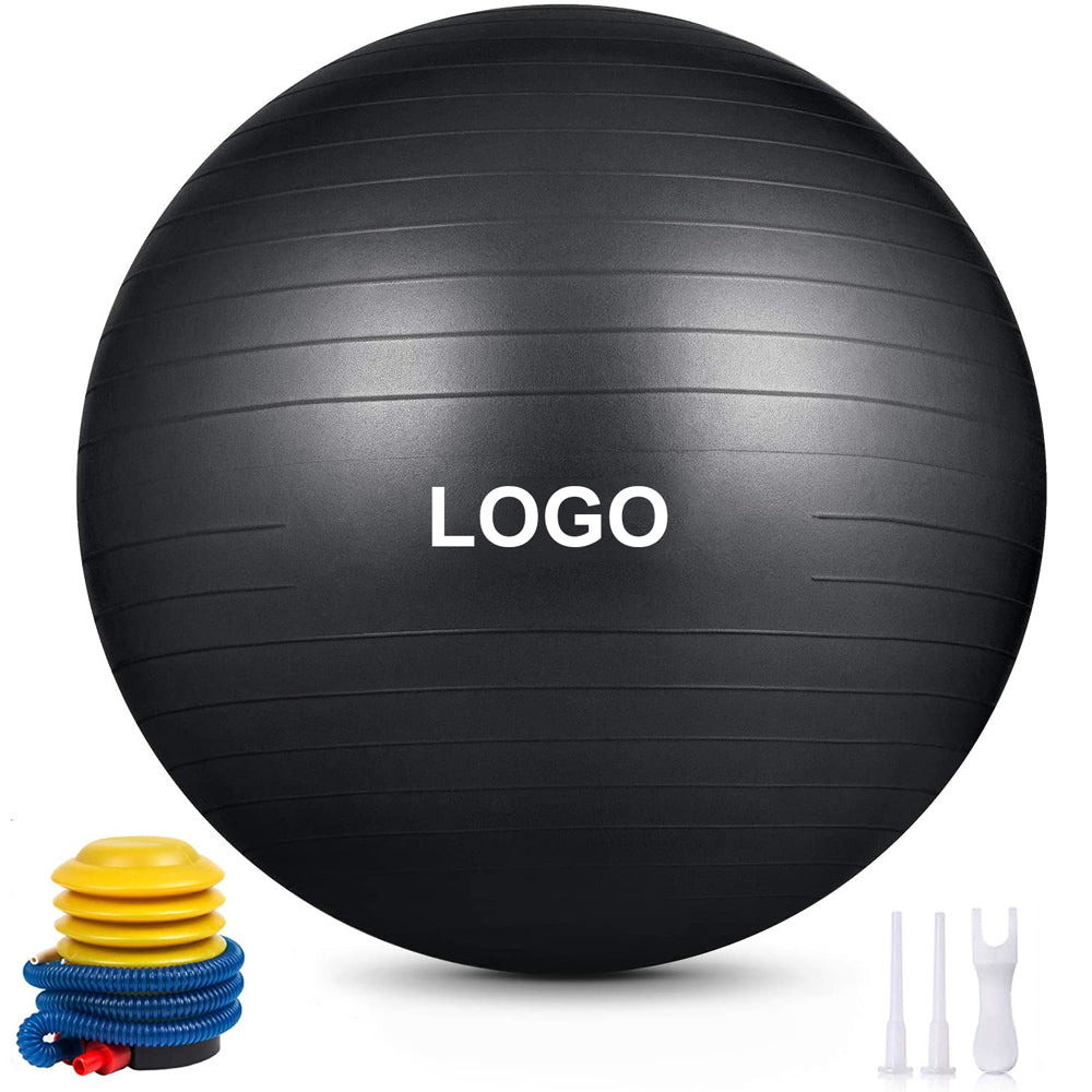 Anti-Burst Pvc Yoga Exercise Ball 55/65/75cm Heavy Duty Swiss Ball for –  Super Plant