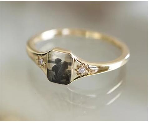 Custom Photo Ring Personalized Ring With Picture