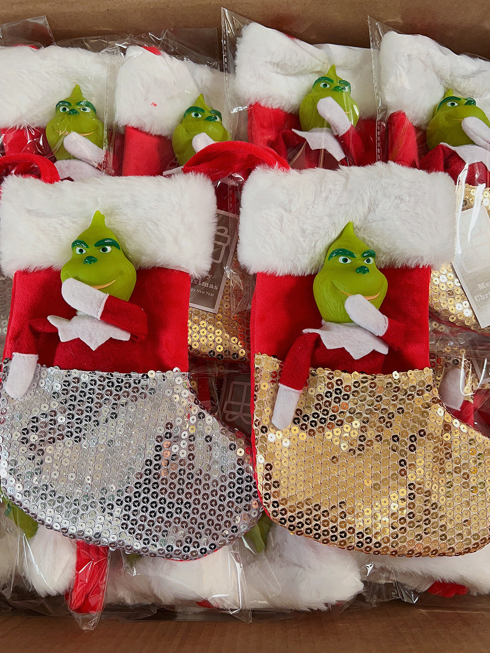 The Grinch  Christmas 20 Stocking, Indoor Home Decor for Holiday Decorations and Gift Holder for Stocking