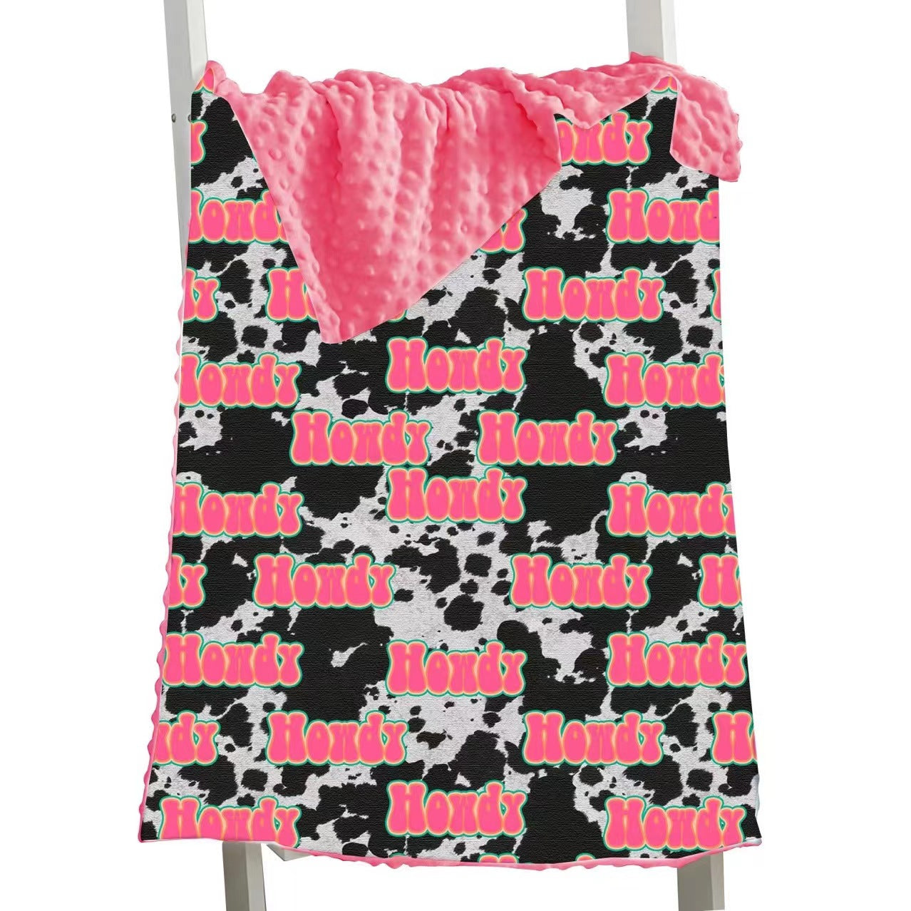 New product Double super Soft Minky Dot  Baby Blanket