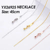 12 months accessories inlay diamond necklace, bracelet accessories DIY in circular pendant accessories