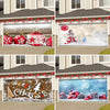 Door Banner Decoration Painting Mural Car Garage Holiday Outdoor Print Christmas