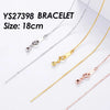 12 months accessories inlay diamond necklace, bracelet accessories DIY in circular pendant accessories