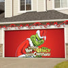 Door Banner Decoration Painting Mural Car Garage Holiday Outdoor Print Christmas