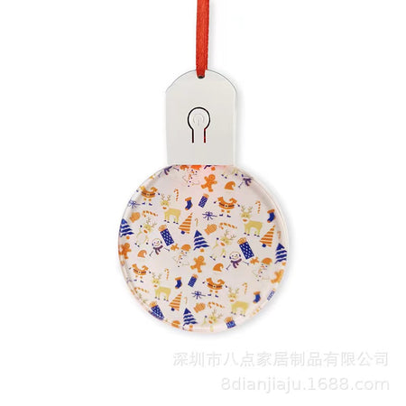 Heat sublimation round acrylic light