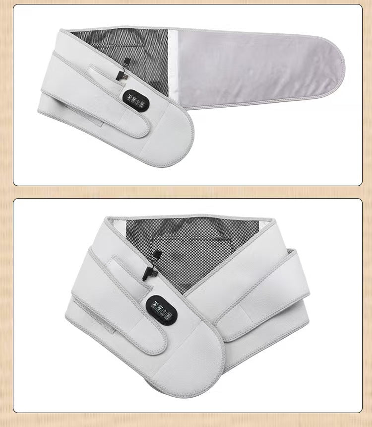 Electric heat  waist massage silver ion warm waist belt USB charging
