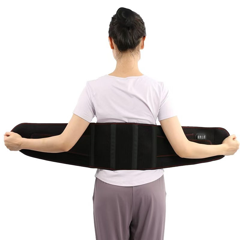 Electric heat  waist massage silver ion warm waist belt USB charging