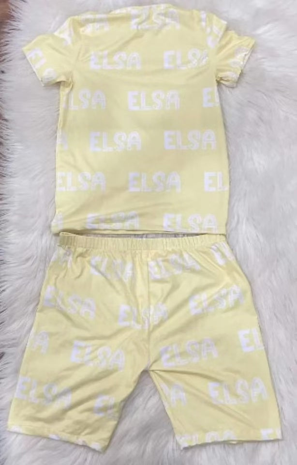 Custom name Pajamas for children adult personalized custom PJS