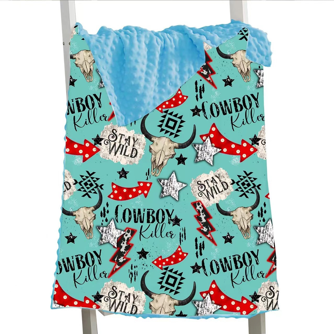 New product Double super Soft Minky Dot  Baby Blanket