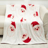 Christmas    Halloween gift Pink Ghost Blanket  half fleece Class A fleece