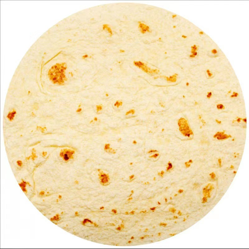 Throw Blanket  Soft and Comfortable Flannel Taco Blanket