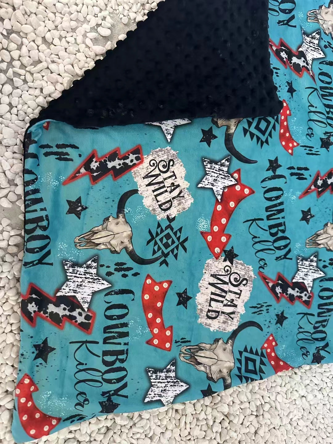 New product Double super Soft Minky Dot  Baby Blanket