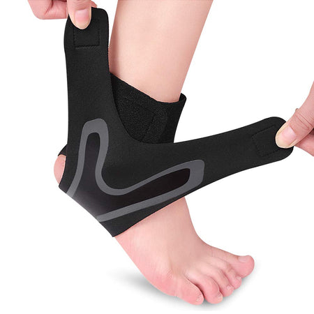 Neoprene Breathable Adjustable Ankle Brace Ankle Support for Sprained Ankle, Plantar Fasciitis & Achilles Tendons