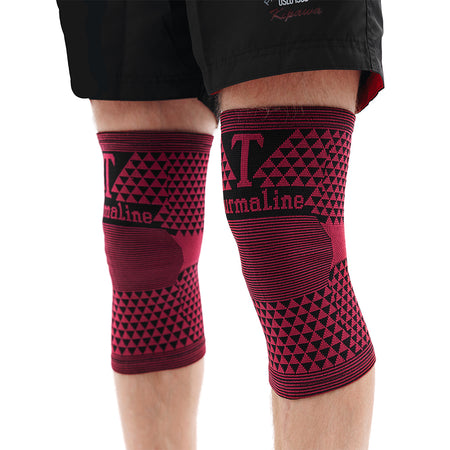 Tourmaline Knee Pads Magnetic Therapy Knee Support Bandage Far Infrared Leg Sleeve Relieve Arthritis Join Pain Knee Brace