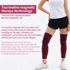 Tourmaline Full Leg Compression Sleeves Far-Infrared Extra Long Calf Braces Arthritis Pain Relief Magnetic Therapy Knee Pad