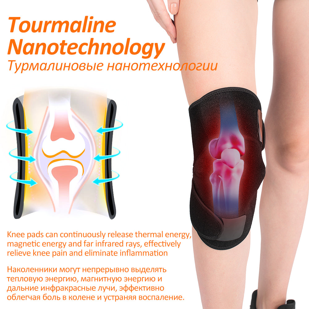 Tourmaline Knee Pads Self Heating Knee Support Kneepad Arthritis Pain Relief High Quality Magnetic Therapy Knee Brace