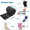 Elastic Knee Compression Bandage Wraps – Knee Support Straps for Legs, Thighs, Hamstrings Ankle & Elbow Joints Reduce Swelling, Lymphatic Relief & Knee Replacement Surgery Elastic Bandage