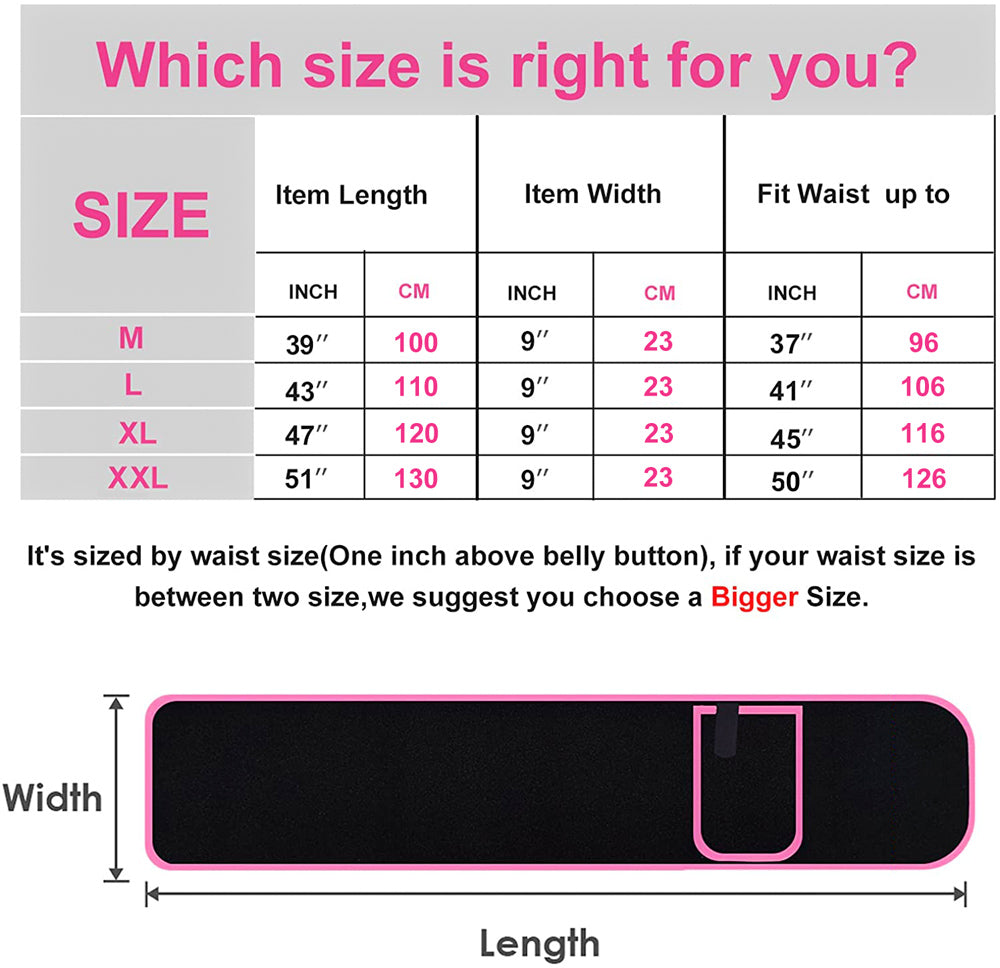 Best Waist Trimmer Silver Ions Sweat Belt for Women Men Sports Running Body Shaper Belly Slimming Sauna Waist Trainer