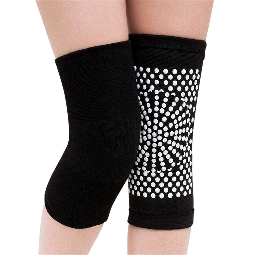 Self Heating Knee Braces Sleeve Wormwood Tourmaline Knee Support Far Infrared Keep Warm Knee Pads