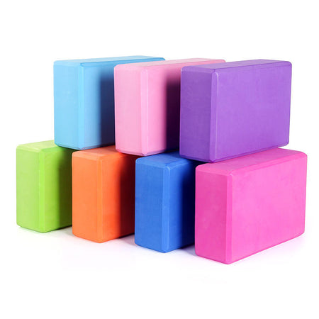 EVA Foam Non-Slip Yoga Brick Foam Yoga Block For Exercise, Pilates, Workout