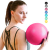 9 Inch Pvc Anti Burst Small Pilates Balls 25cm Mini Yoga Exercise Ball for Yoga, Balance, Core Training