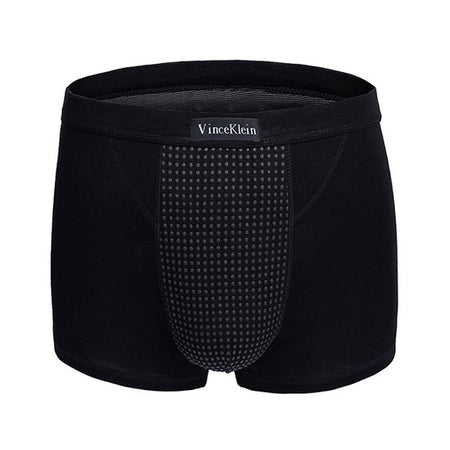 Tourmaline Breathable Enlargement Men's Briefs Magnetic Therapy Health Care Boxer Shorts Underwear