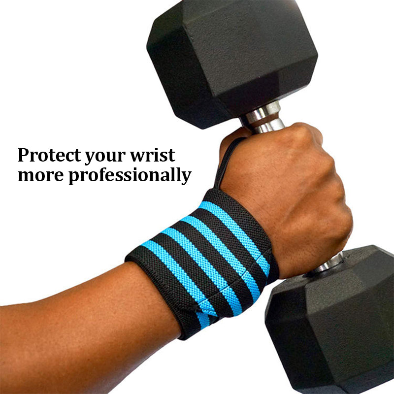 Professional Elastic Wrist Wrap Support Weight Lifting Gym Training Wrist Brace Brace Straps Crossfit Powerlifting