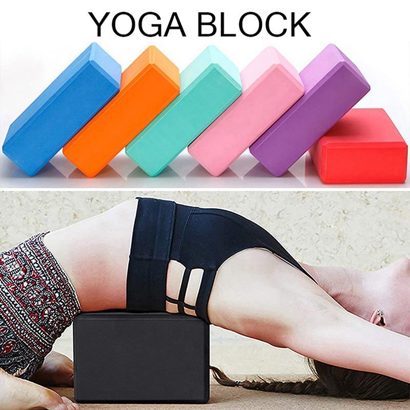 EVA Foam Non-Slip Yoga Brick Foam Yoga Block For Exercise, Pilates, Workout