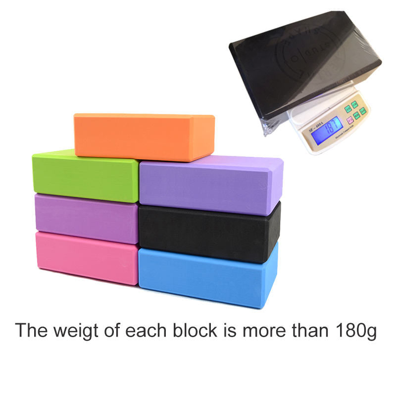 EVA Foam Non-Slip Yoga Brick Foam Yoga Block For Exercise, Pilates, Workout