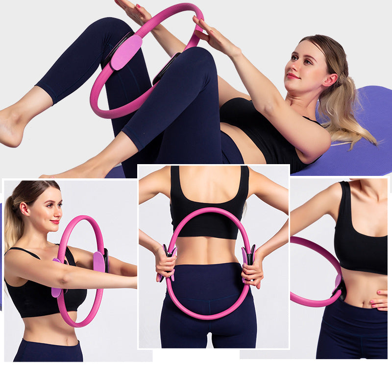 3x3 Fitness Rings Pieces Pilates Fitness Ring Pink Dual