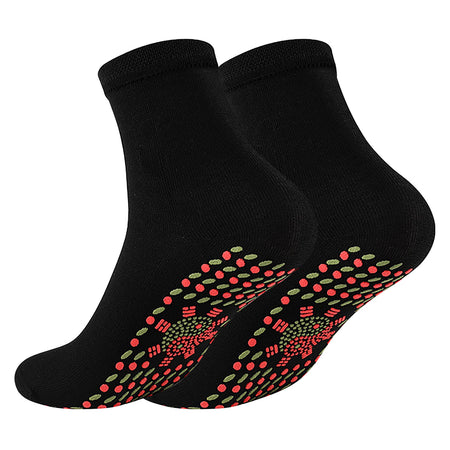 Tourmaline Self-heating Magnetic Socks for Women Men Heated Socks Wormwood Therapy Winter Keep Warm Socks