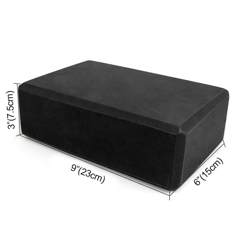 EVA Foam Non-Slip Yoga Brick Foam Yoga Block For Exercise, Pilates, Workout