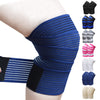 Elastic Knee Compression Bandage Wraps – Knee Support Straps for Legs, Thighs, Hamstrings Ankle & Elbow Joints Reduce Swelling, Lymphatic Relief & Knee Replacement Surgery Elastic Bandage