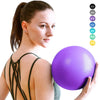 9 Inch Pvc Anti Burst Small Pilates Balls 25cm Mini Yoga Exercise Ball for Yoga, Balance, Core Training