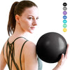 9 Inch Pvc Anti Burst Small Pilates Balls 25cm Mini Yoga Exercise Ball for Yoga, Balance, Core Training