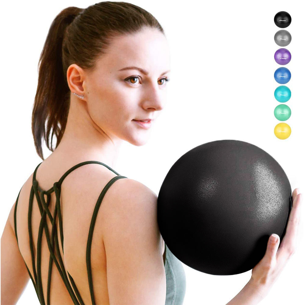 Mini Pilates Yoga Ball 25cm/9 Inch Exercise Ball Anti-Slip Fitness