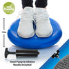 Balance Disc Wobble Cushion Wiggle Seat on Office Desk Chair, Strengthen Core Stability, Relive Back Pain & Improve Posture & Physical Therapy (Home & Classroom & Gym)