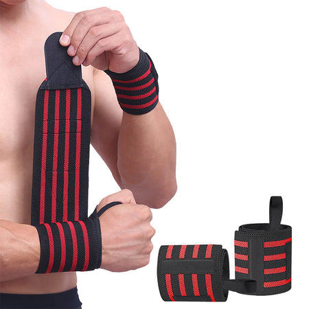 Professional Elastic Wrist Wrap Support Weight Lifting Gym Training Wrist Brace Brace Straps Crossfit Powerlifting