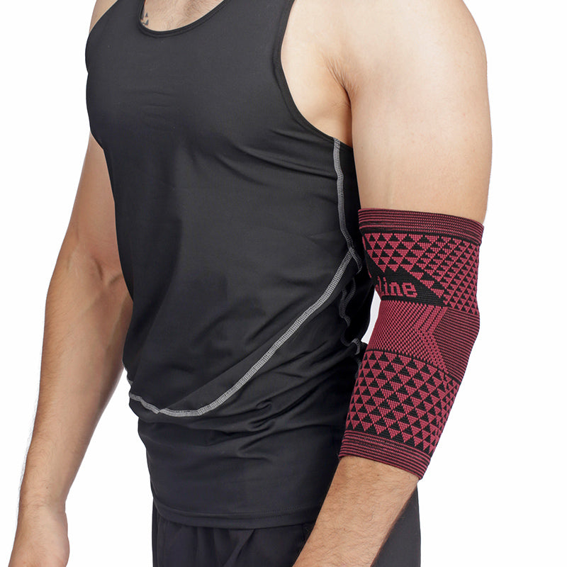 Tourmaline Elbow Brace Compression Sleeve Relief Joint Pain Magnetic Therapy Arm Support Tourmaline Products