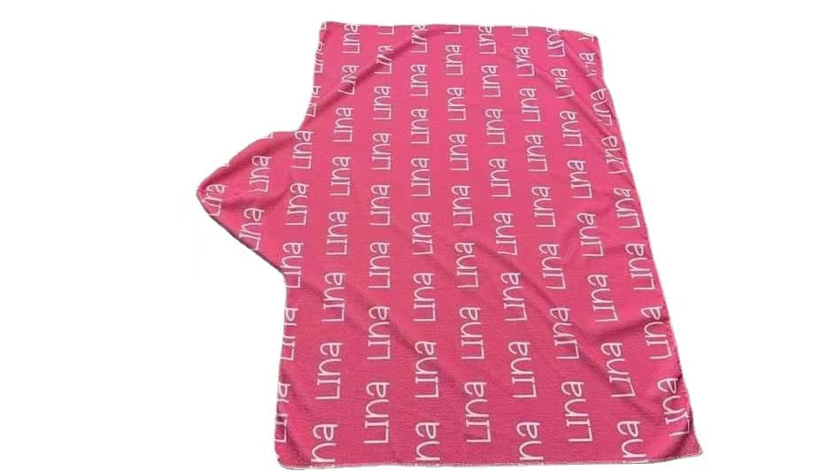 Custom Kids  adults Hooded Bath Towel Personalized Add Your Name Color Swim Customized Beach Towel with Hood