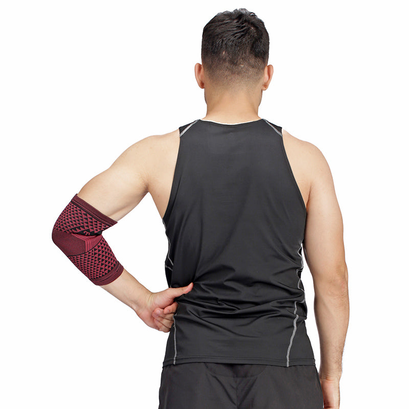 Tourmaline Elbow Brace Compression Sleeve Relief Joint Pain Magnetic Therapy Arm Support Tourmaline Products