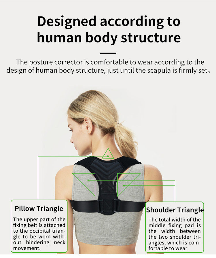 Back Posture Corrector for Women And Men Comfy and Discreet Under Clothes Effective Clavicle Brace for Neck Shoulder Back Pain Relief Fully Adjustable Spinal Brace for Slouching