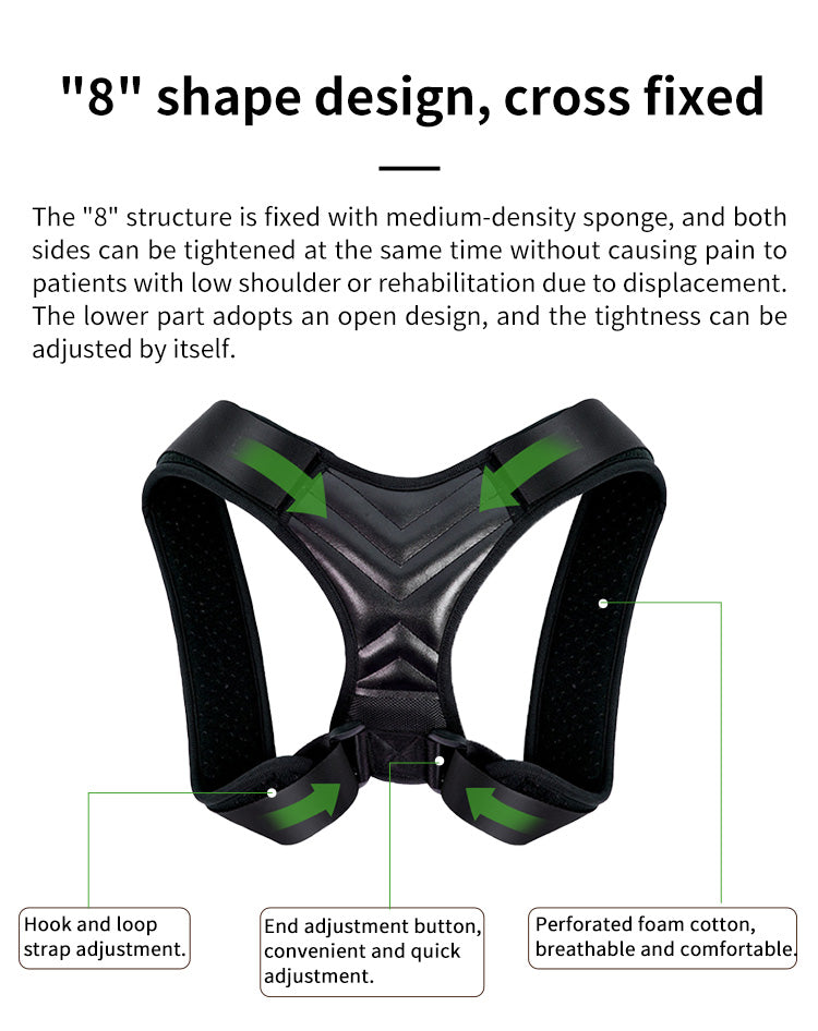 Back Posture Corrector for Women And Men Comfy and Discreet Under Clothes Effective Clavicle Brace for Neck Shoulder Back Pain Relief Fully Adjustable Spinal Brace for Slouching
