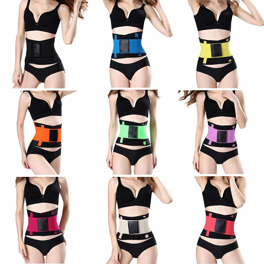 Custom Logo Neoprene Waist Eraser Trimmer Slimming Belt Sports Girdles Sweat Belt Waist Trainer