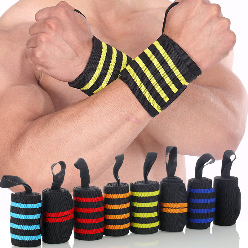 Professional Elastic Wrist Wrap Support Weight Lifting Gym Training Wrist Brace Brace Straps Crossfit Powerlifting